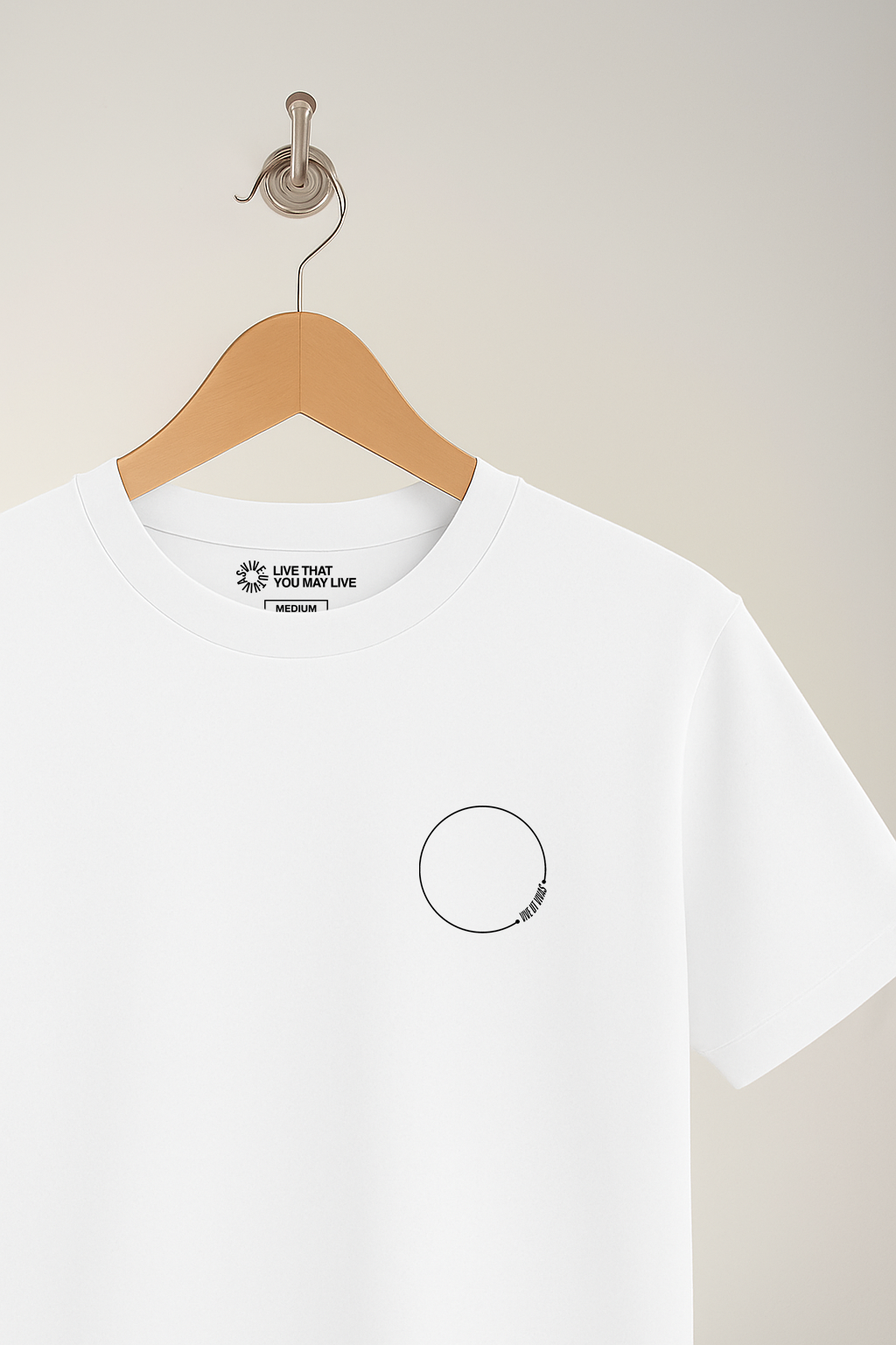 Broken Circle T-Shirt - White