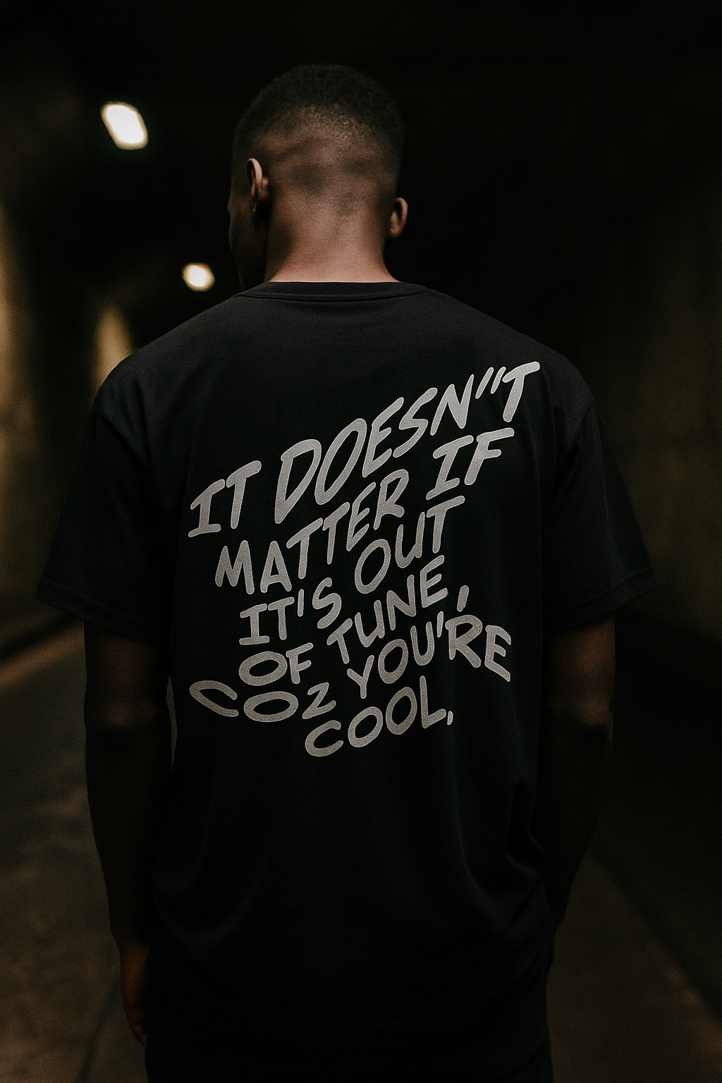 Outta Tune T-Shirt - Black