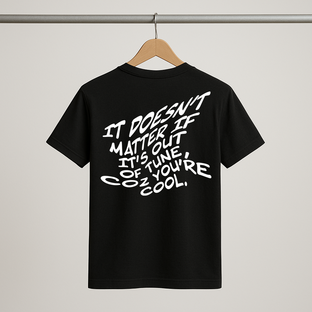 Outta Tune T-Shirt - Black