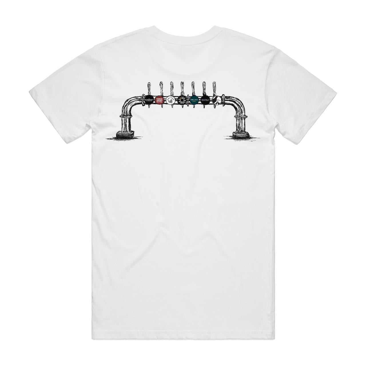 5 Year Anniversary - Pub Crawl T-Shirt - White