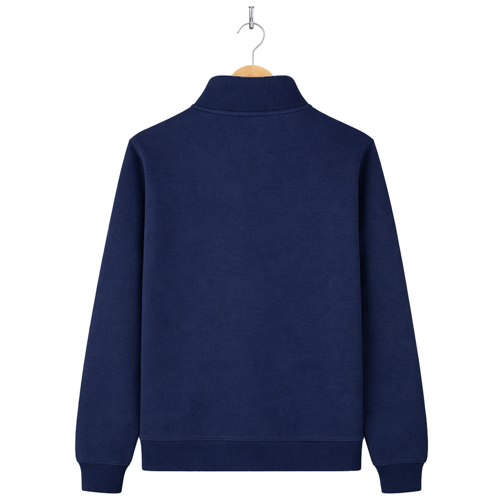 Essential 1/4 Zip Sweatshirt - Navy