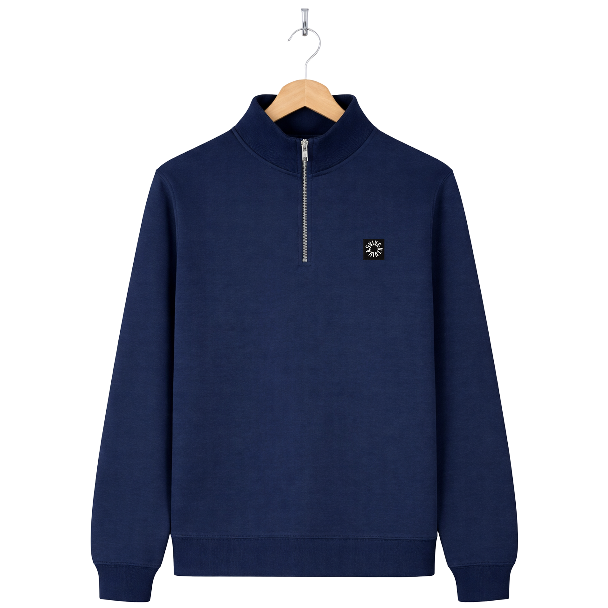 Essential 1/4 Zip Sweatshirt - Navy
