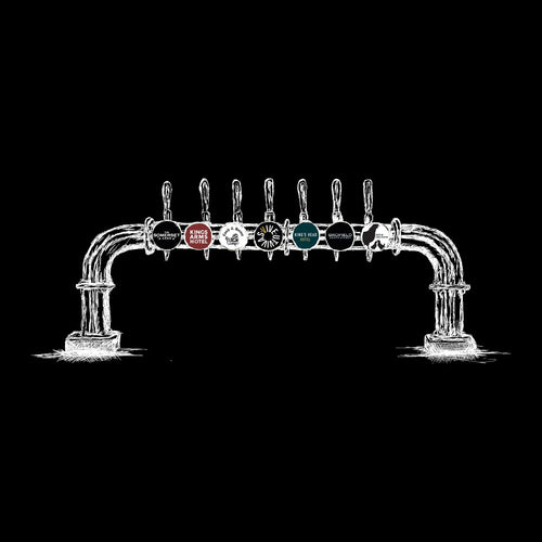 5 Year Anniversary - Pub Crawl T-Shirt - Black