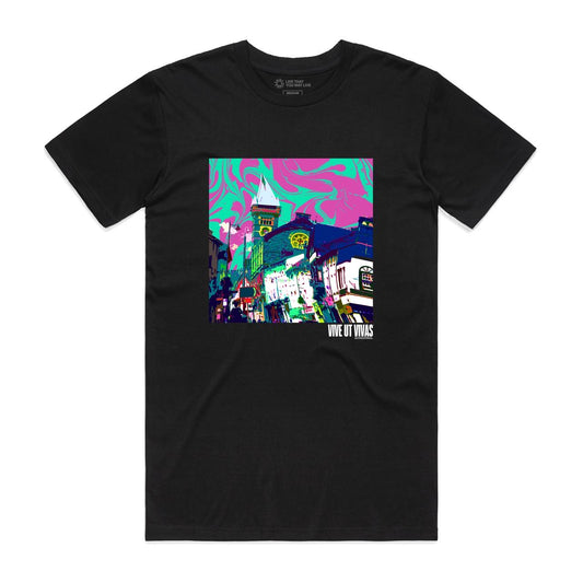 5 Year Anniversary - Psych Town T-Shirt - Black