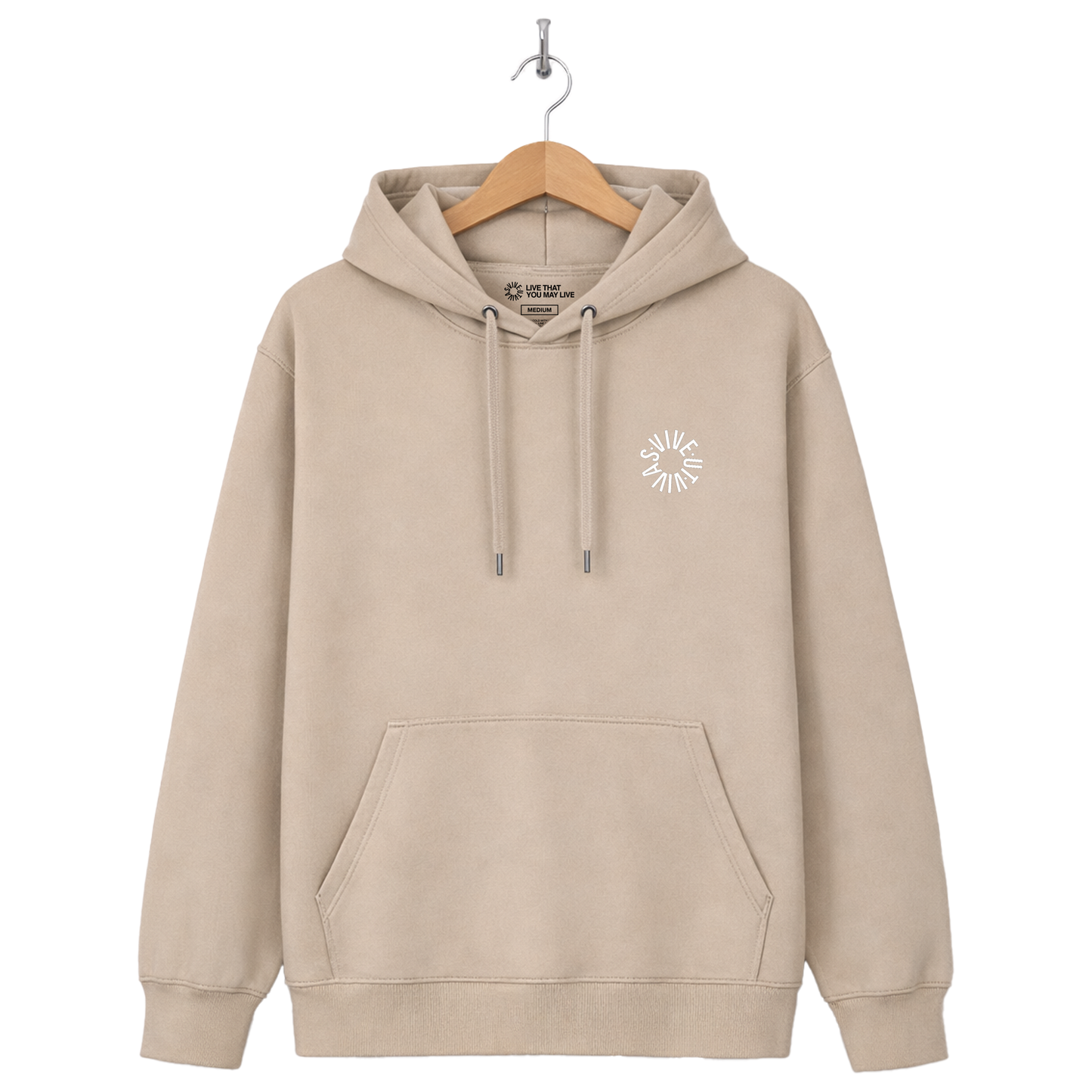 Back Wheel Hoodie - Desert