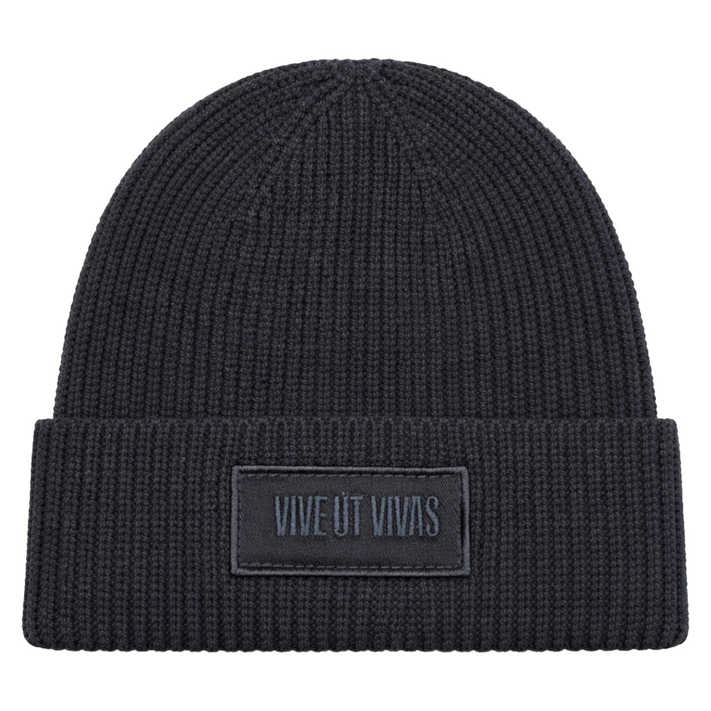 Union Rib Beanie - Black