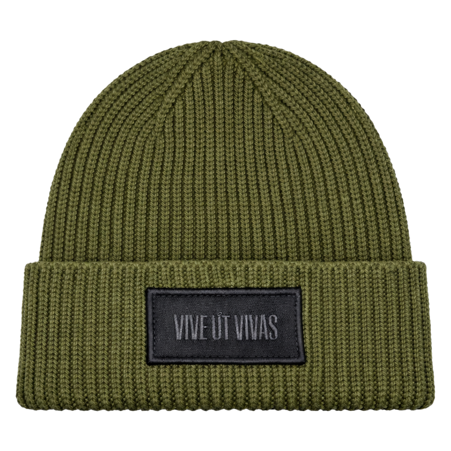 Union Rib Beanie - Khaki