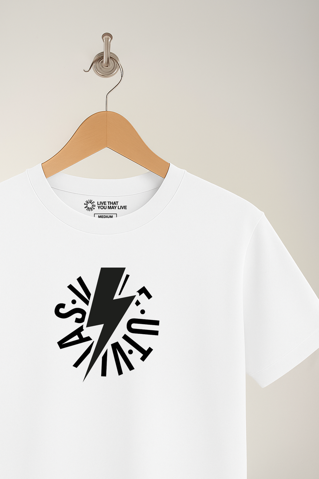 Lightning Bolt T-Shirt - White