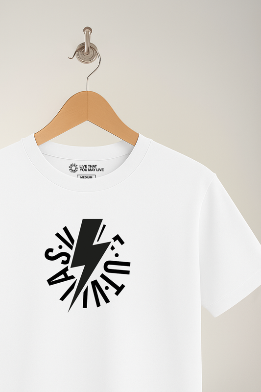 Lightning Bolt T-Shirt - White