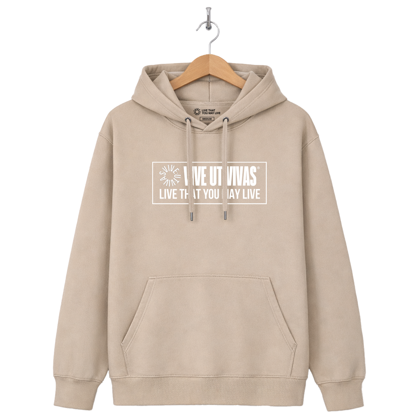 Box Logo Hoodie - Desert