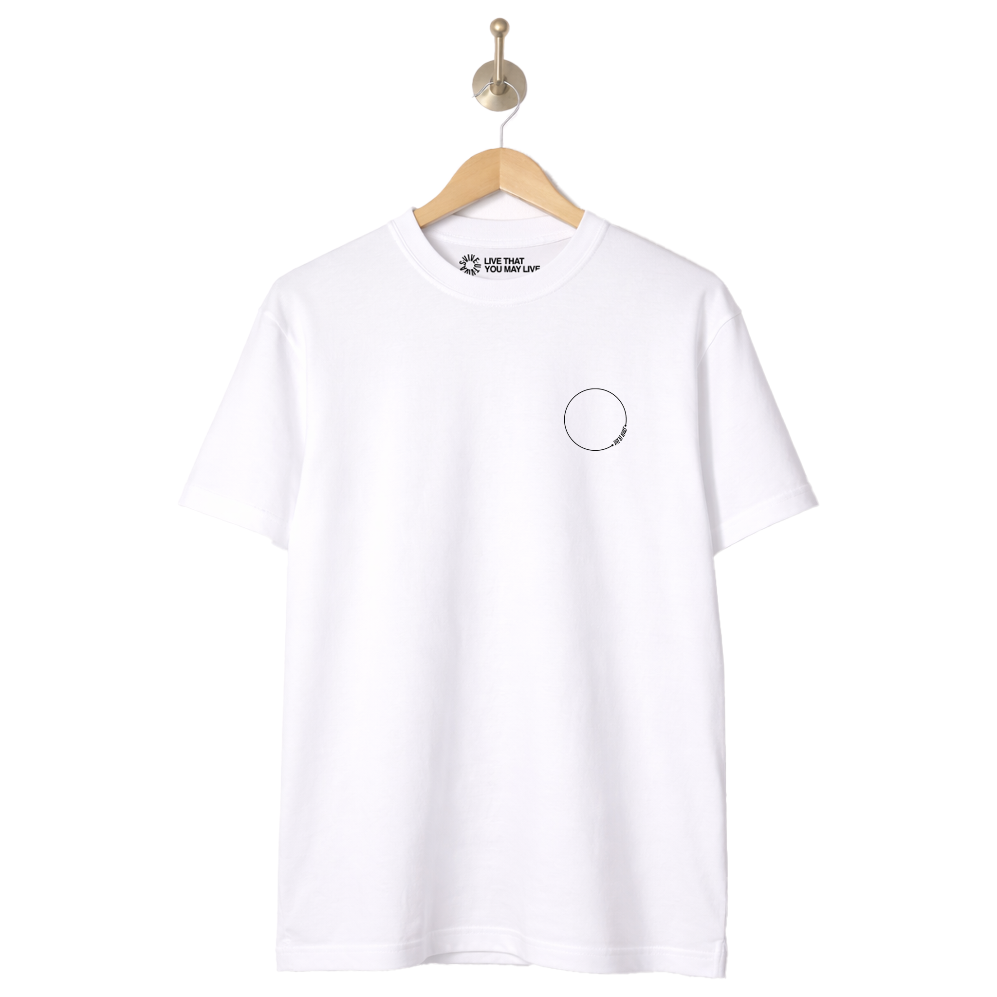 Broken Circle T-Shirt - White