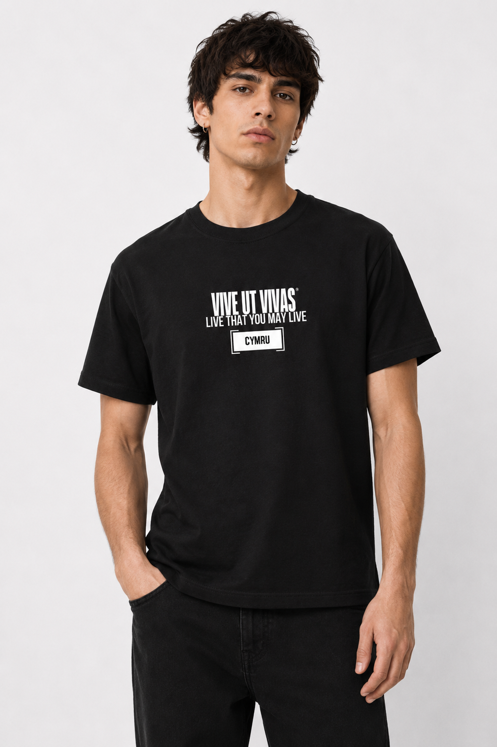 Cymru T-Shirt - Black