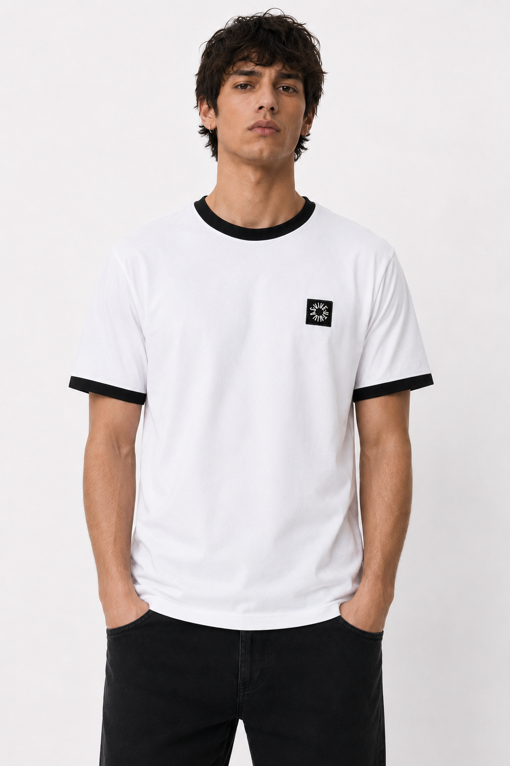 Ringer T-Shirt - White