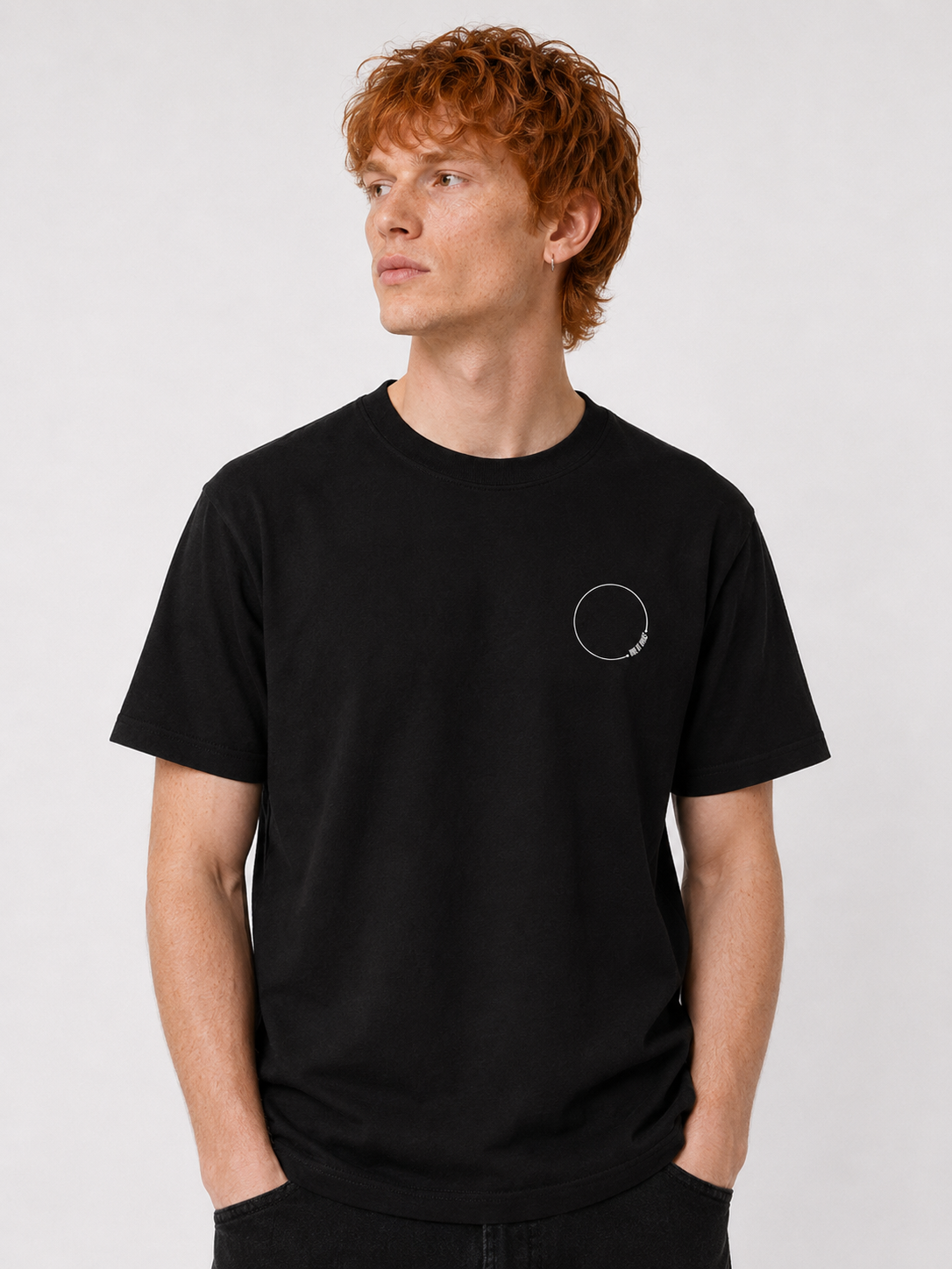 Broken Circle T-Shirt - Black