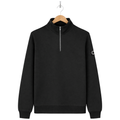 Classic 1/4 Zip Sweatshirt - Black