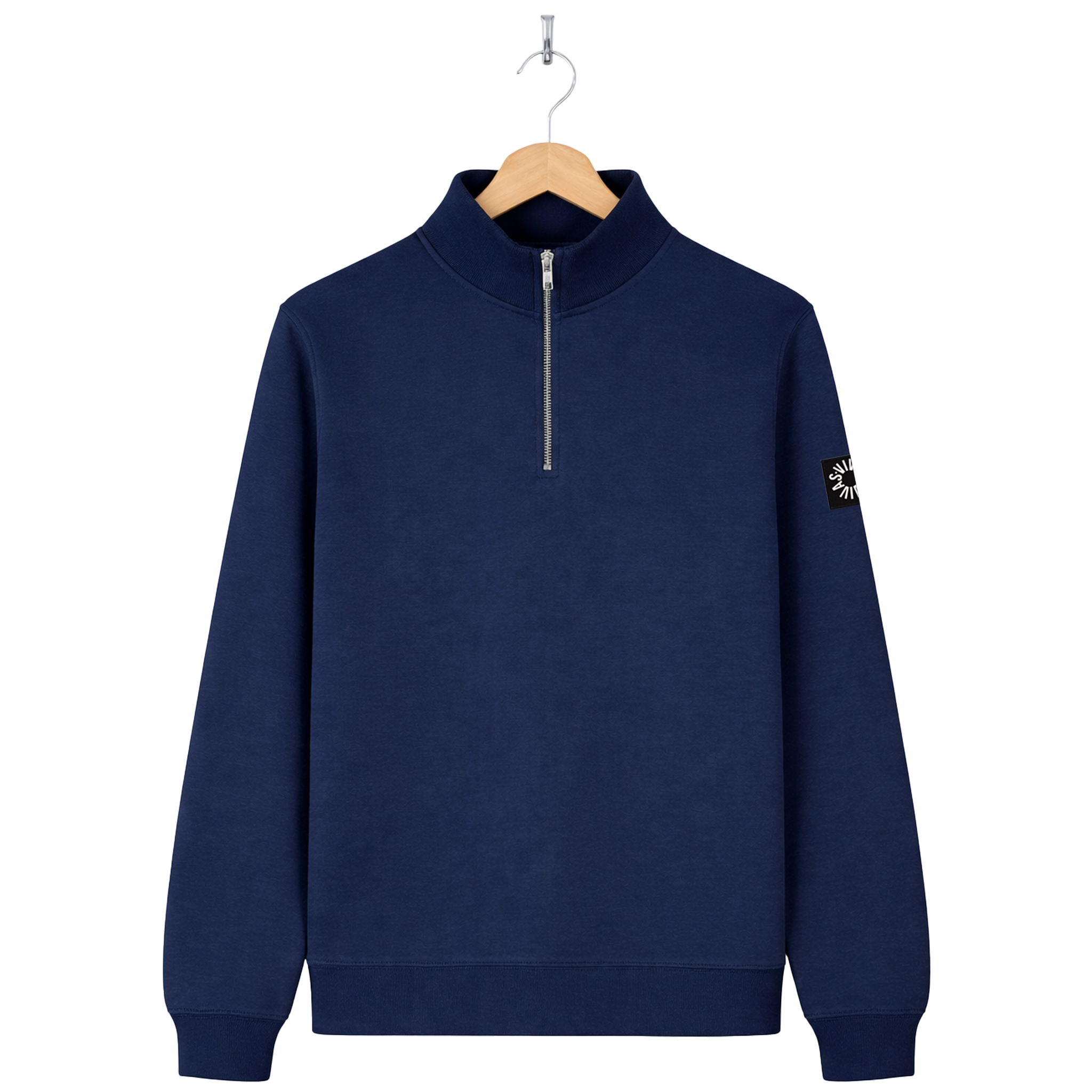 Classic 1/4 Zip Sweatshirt - Navy