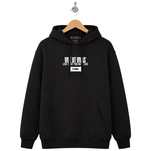 Cymru Hoodie - Black