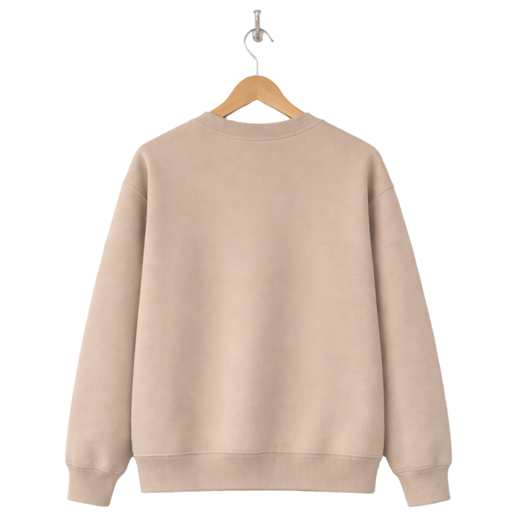 Repeat Melted Smiley Sweatshirt - Desert