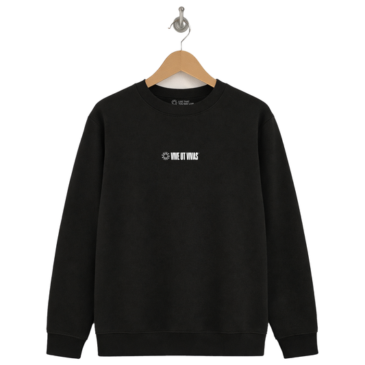 Small Double Logo Sweatshirt - Black