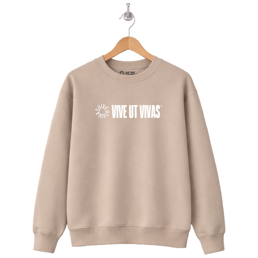 Large Double Logo Sweatshirt - Desert