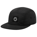Essential Nylon 5 Panel Cap - Black