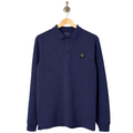 Long Sleeve Polo Shirt - Navy