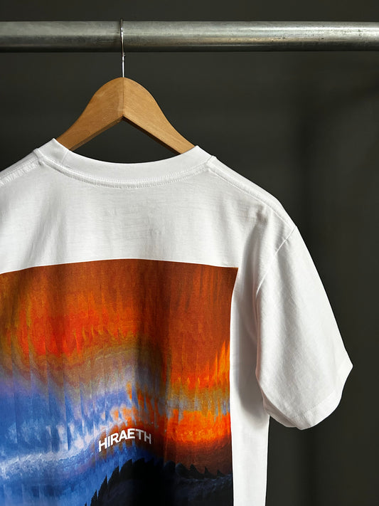 Hiraeth T-Shirt - White/Orange