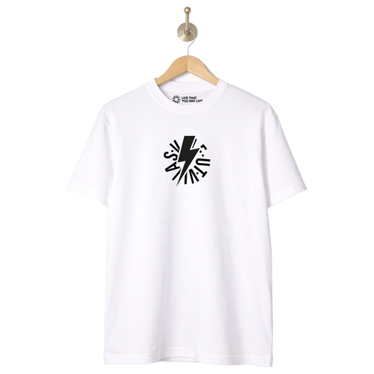 Lightning Bolt T-Shirt - White