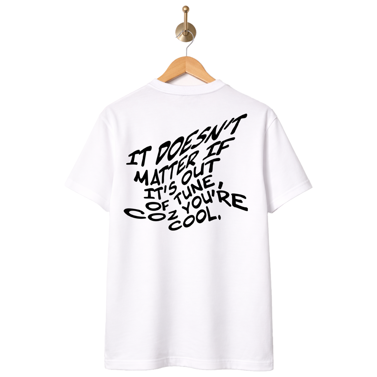 Outta Tune T-Shirt - White