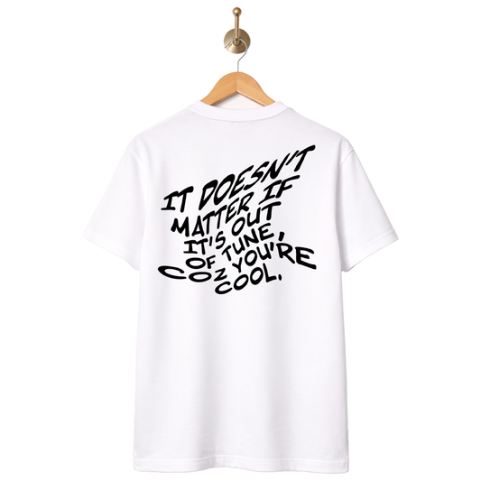Outta Tune T-Shirt - White