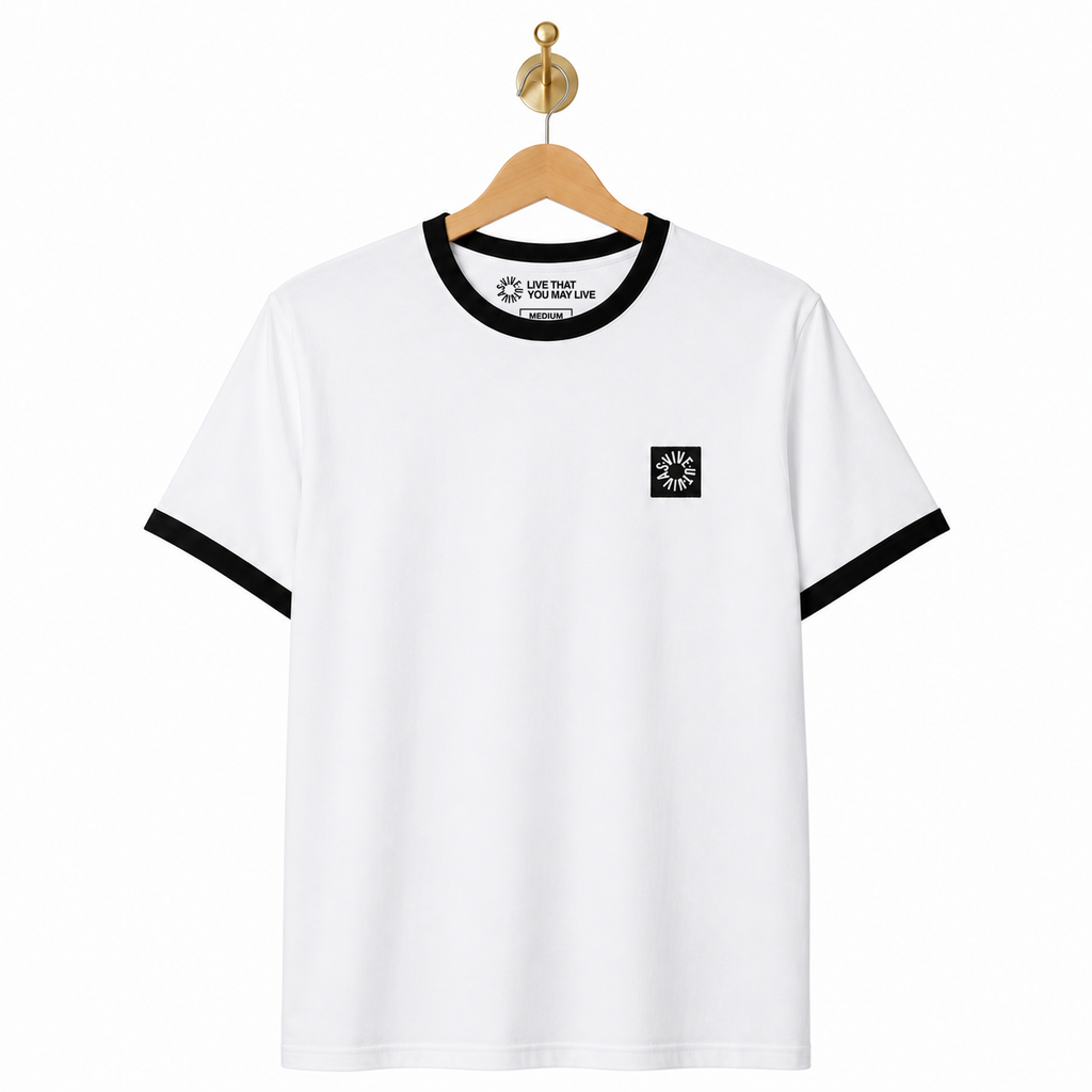 Ringer T-Shirt - White