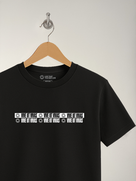 Tape T-Shirt - Black