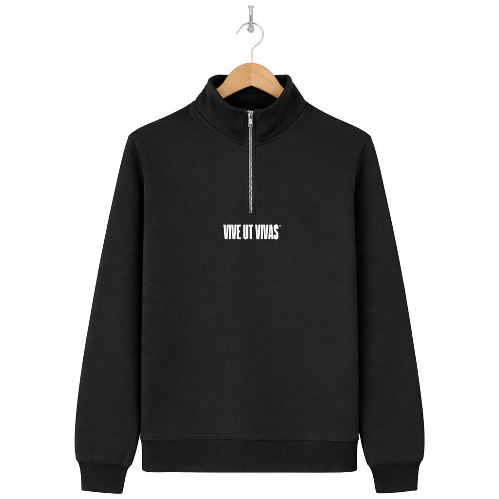 Union 1/4 Zip Sweatshirt - Black
