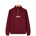 Union 1/4 Zip Sweatshirt - Burgundy