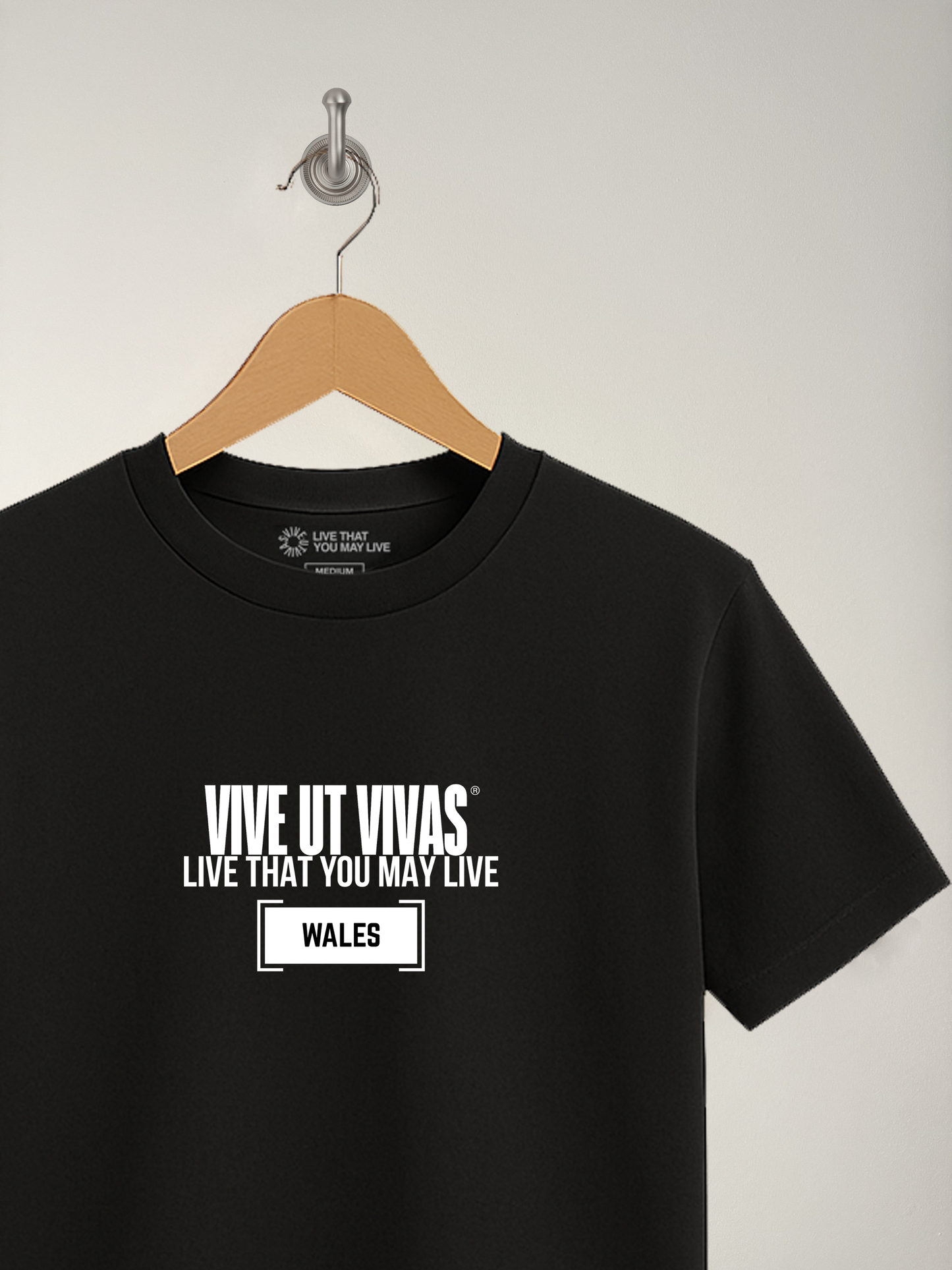 Wales T-Shirt - Black