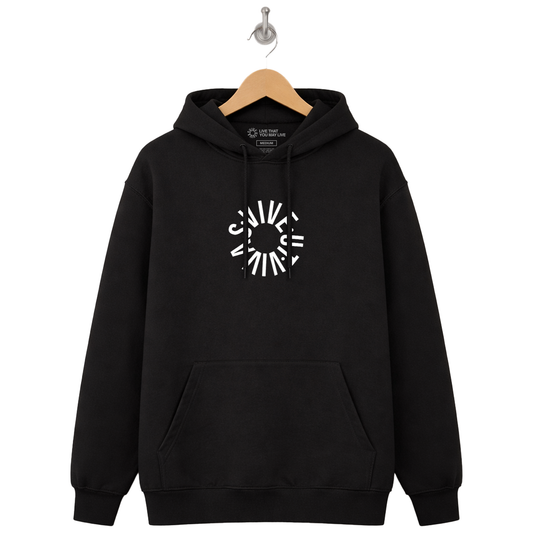 Wheel Hoodie - Black