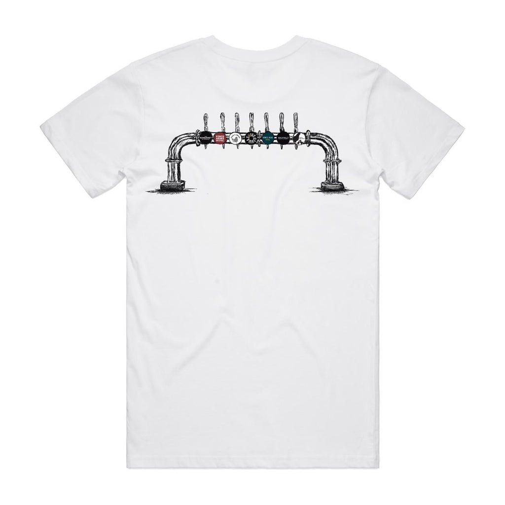 5 Year Anniversary - Pub Crawl T-Shirt - White