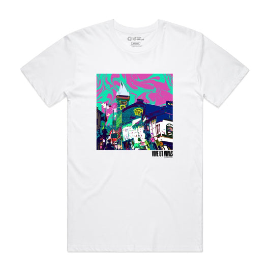 5 Year Anniversary - Psych Town T-Shirt - White